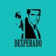 Shirt Desperado antonio banderas bleu pour homme et femme