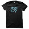 Shirt Stargate Ra symbol bleu/noir pour homme et femme