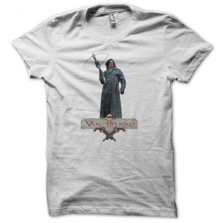 Shirt Van Helsing blanc pour homme et femme
