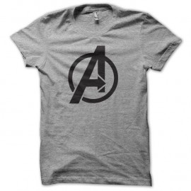 Shirt avengers artwork gris pour homme et femme