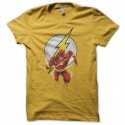 Shirt Flash jaune pour homme et femme