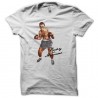 Shirt boxe Rocky Marciano blanc pour homme et femme