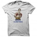 Shirt boxe Rocky Marreverse blanc pour homme et femme