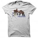 Shirt boxe Ali vs Frazier blanc pour homme et femme