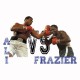 Shirt boxe Ali vs Frazier blanc pour homme et femme
