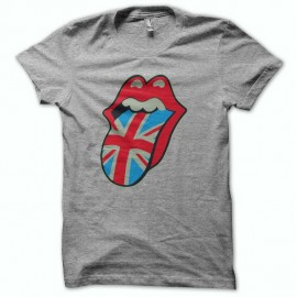 Shirt The Rolling Stones england gris pour homme et femme