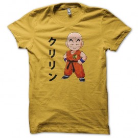 Shirt Krilin version original jaune pour homme et femme