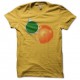 Shirt radar boule de cristal univers dragon ball jaune pour homme et femme