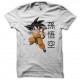 Shirt Son Goku Manga Dragon ball blanc pour homme et femme