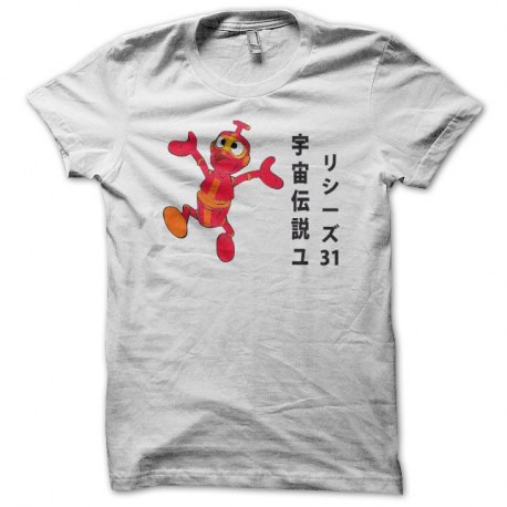 Shirt Nono le petit robot Ulysse 31 rouge / blanc pour homme et femme