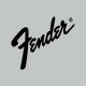 Shirt Fender rare Noir/gris pour homme et femme