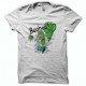 Shirt Homer simpson parodie hulk blanc pour homme et femme