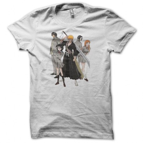 Shirt Bleach Family manga blanc pour homme et femme