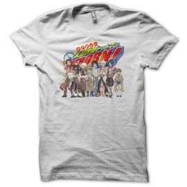 Shirt Reborn personnages blanc pour homme et femme