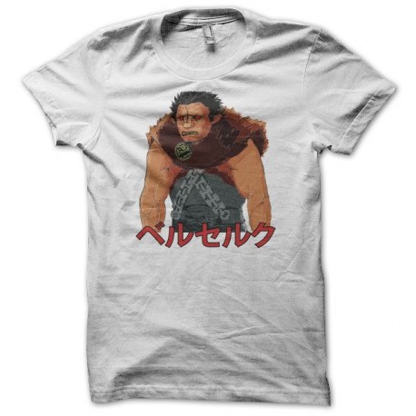 Shirt Berserk Zodd manga blanc pour homme et femme