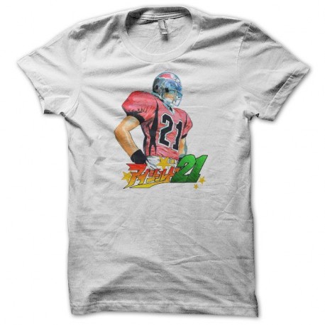 Shirt Eyeshield football blanc pour homme et femme
