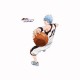 Shirt Kuroko's Basket manga blanc pour homme et femme