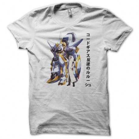 Shirt Code Geass manga original blanc pour homme et femme
