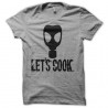 Shirt Breaking bad version let's cook noir/gris pour homme et femme