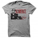 Shirt Scarface gore gris pour homme et femme