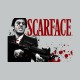 Shirt Scarface gore gris pour homme et femme