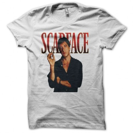 Shirt Scarface affiche noir/blanc pour homme et femme