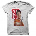 Shirt Scarface tony montana psycho noir/blanc pour homme et femme