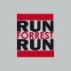 Shirt Forrest Gump Run forrest gump gris pour homme et femme