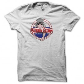 Shirt Forrest Gump Bubba Gump blanc pour homme et femme