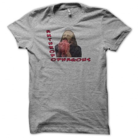 Shirt Anthropophagous gris pour homme et femme