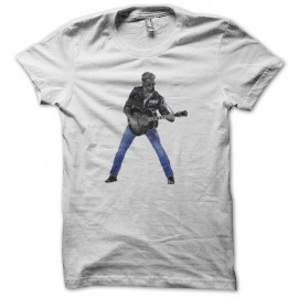 Shirt George Michael blanc pour homme et femme