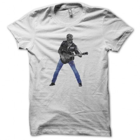 Shirt George Michael blanc pour homme et femme