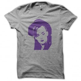 Shirt Boy George violet/gris pour homme et femme