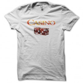 Shirt Casino blanc pour homme et femme