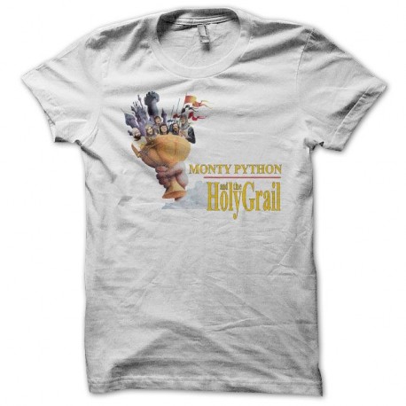 Shirt Monty Python Sacré Graal blanc pour homme et femme
