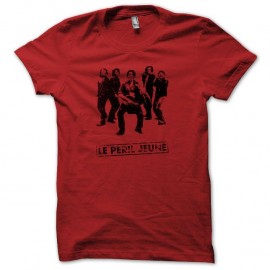 Shirt Le péril jeune rouge pour homme et femme