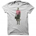 Shirt Ed Wood blanc pour homme et femme