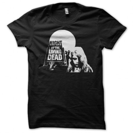 Shirt La nuit des morts vivants noir pour homme et femme