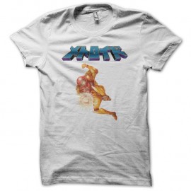 Shirt Metroid blanc pour homme et femme