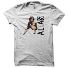 Shirt Alias Sydney Bristow blanc pour homme et femme
