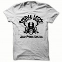 Shirt légion étrangère version anglaise noir/blanc pour homme et femme