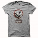 Shirt zombies run gris pour homme et femme