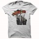 Shirt zombieland blanc pour homme et femme
