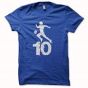 Shirt Maradona 10 legend dieux noir/bleu royal pour homme et femme