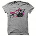 Shirt Easy Rider noir/gris pour homme et femme