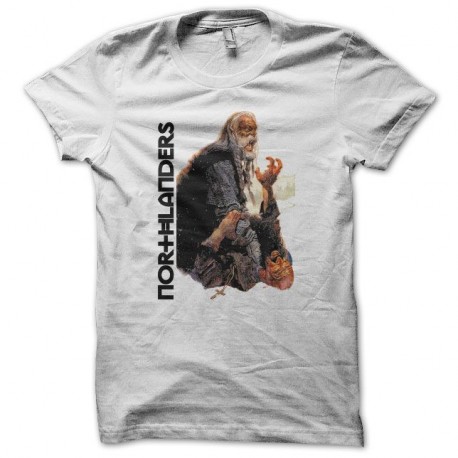 Shirt Northlanders snow strangler blanc pour homme et femme