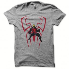 Shirt Venom Spiderman artwork version 2 gris pour homme et femme