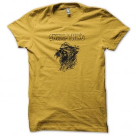 Shirt Swamp Thing jaune pour homme et femme