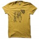 Shirt Infinite Kung Fu jaune pour homme et femme