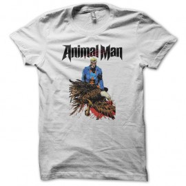 Shirt Animal Man eagle blanc pour homme et femme
